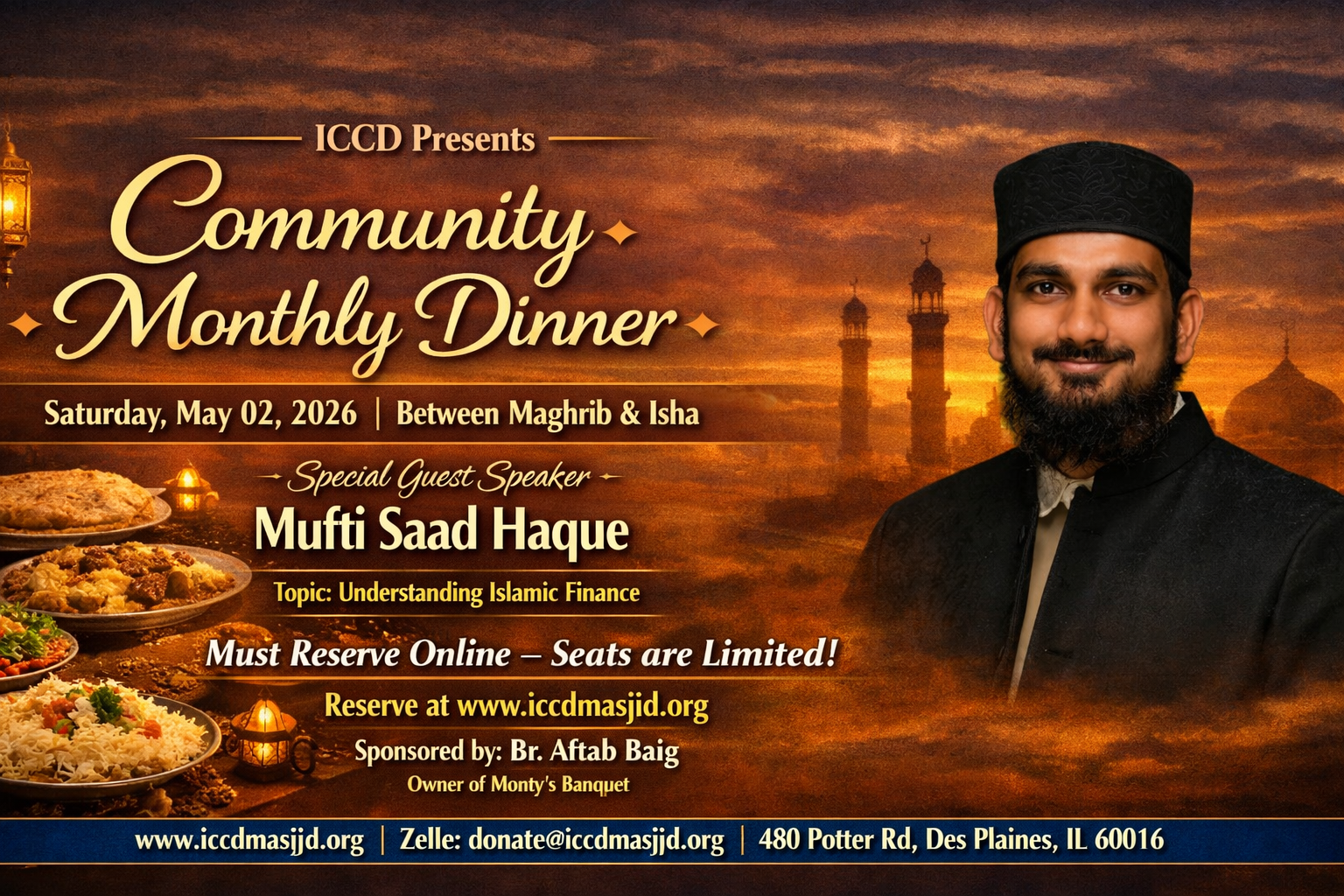 ICCD Monthly Community Dinner